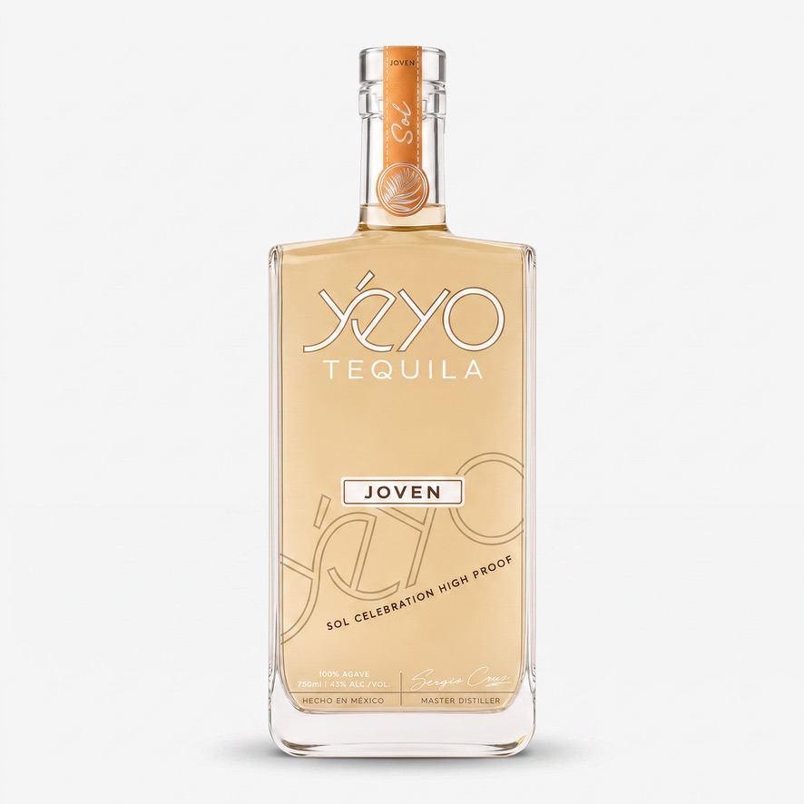 Yéyo Tequila Joven Sol Vol. II bottle
